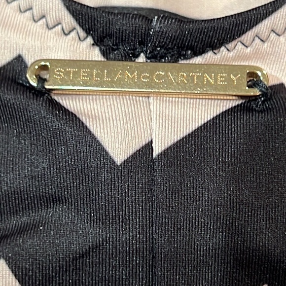 Stella McCartney Drawstring Tunnels Chevron One Piece - Picture 14 of 16